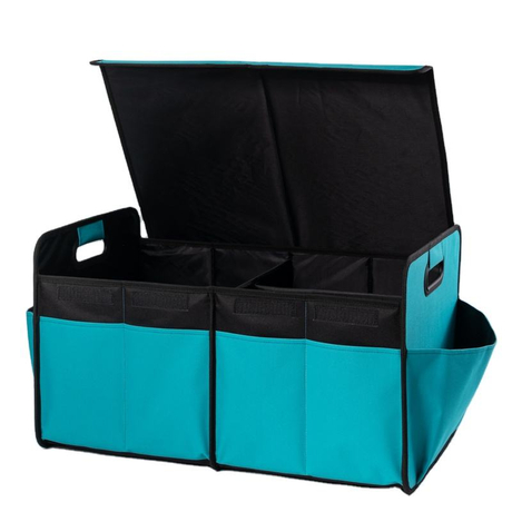 Car Trunk Organizer with Lid Collapsible Car Trunk Storage Organizer Car Cargo Trunk Organizer with Lid