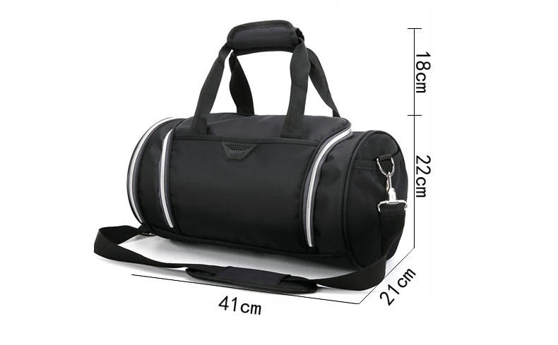 Carryon shoulder tote gym bag contender duffle bag barrel duffel bag custom logo with inner pocket for travel sports
