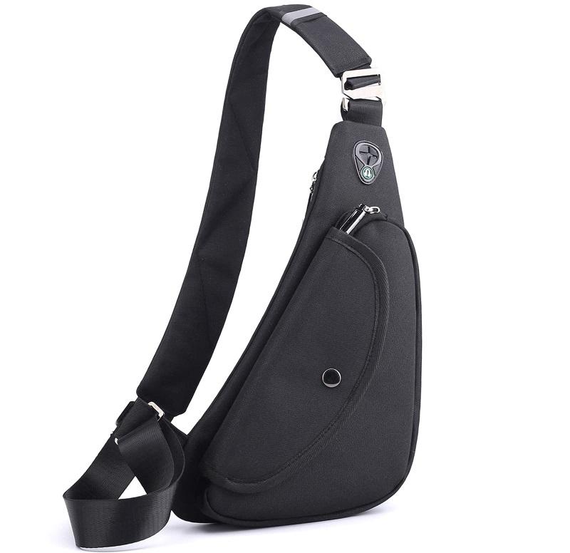 Custom Waterproof Outdoor Cycling Hiking Travel Sport Sling Shoulder Daypack Mens Crossbody Chest Bag