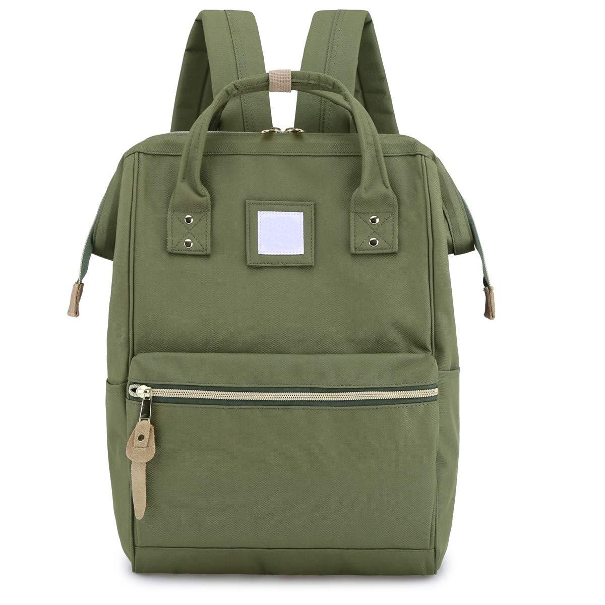 Waterproof Green Children Leisure Laptop Book Bag Computer Bags Back Pack Backpack With USB