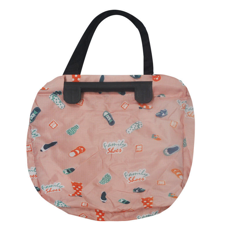 Personalized Reusable Shopping Cart Tote Bags with Logos Grocery Trolley Portable Oxford