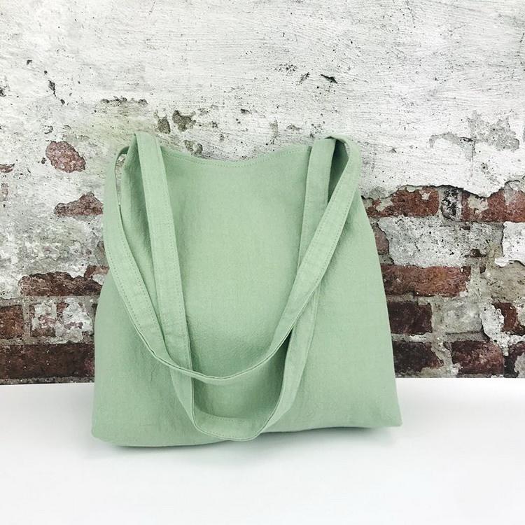 New fashion eco friendly custom logo wholesale factory price natural 12oz cotton hemp shopping canvas blank tote bag