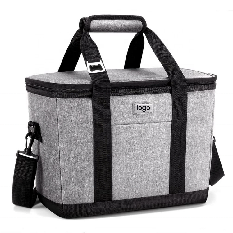 Outdoor custom logo large cooler bag with LFGB PEVA lining portable picnic travel can wine insulated bag