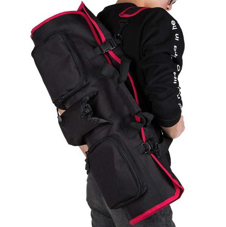 Custom yoga mate carry tote bag travel yoga duffel sport bag
