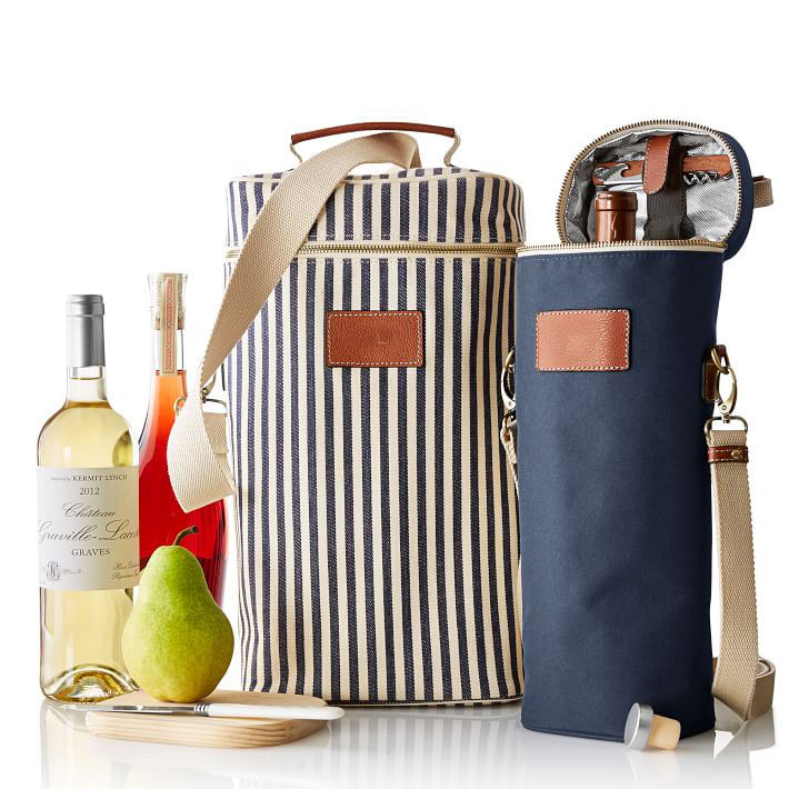 Custom outdoor picnic wine bottle cooler bag waterproof insulated drink cooler bag