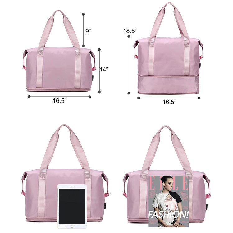 Wholesale Fashion Gym Sport Duffle Bag Extra Large Lightweight Weekender Travel Bag