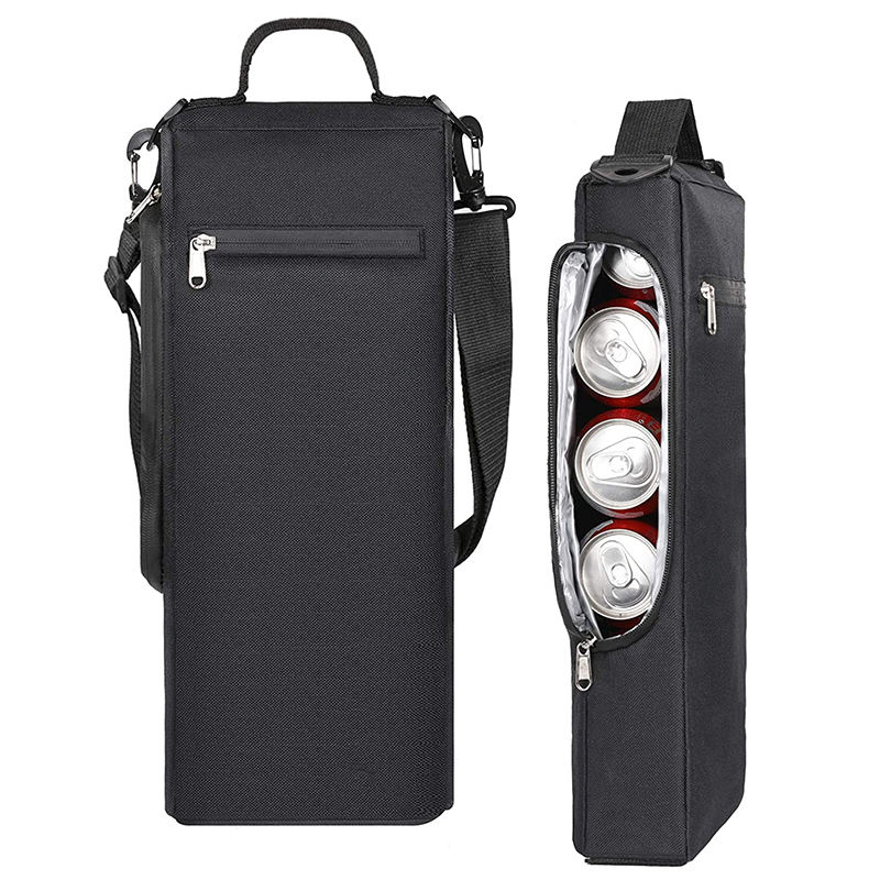 leakproof insulated golf cooler bag for beer can golf sports bags for 6 pack of cans