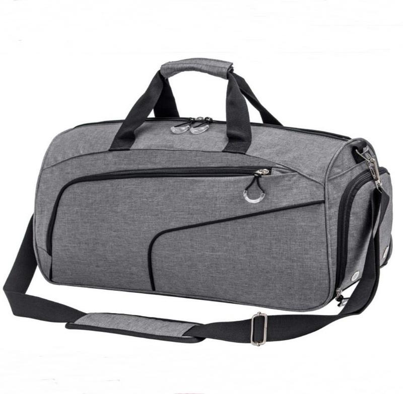 Wholesale large custom luggage weekender bags sports tote gym tote shoulder travel duffle bag for men