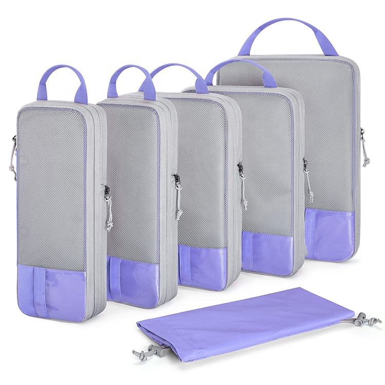 portable men's compression suitcases luggage cloth packing cubes outdoor expanded portable travel size underwear organizer
