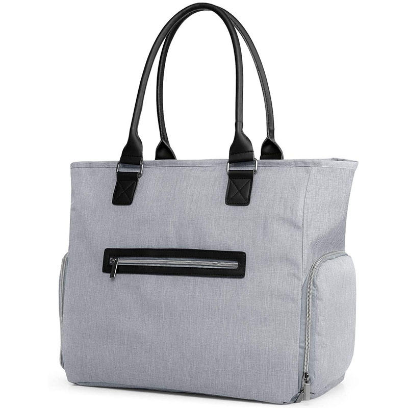 Breast Pump Bag Diaper Tote Bag with Laptop Sleeve Fit Most Breast Pumps like Spectra S1,S2, Evenflo