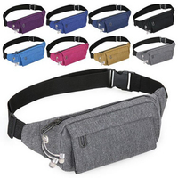 Hot Sell Fanny Pack Waist Bag with Pockets Wholesale Reusable Crossbody Bum Bag Custom Logo