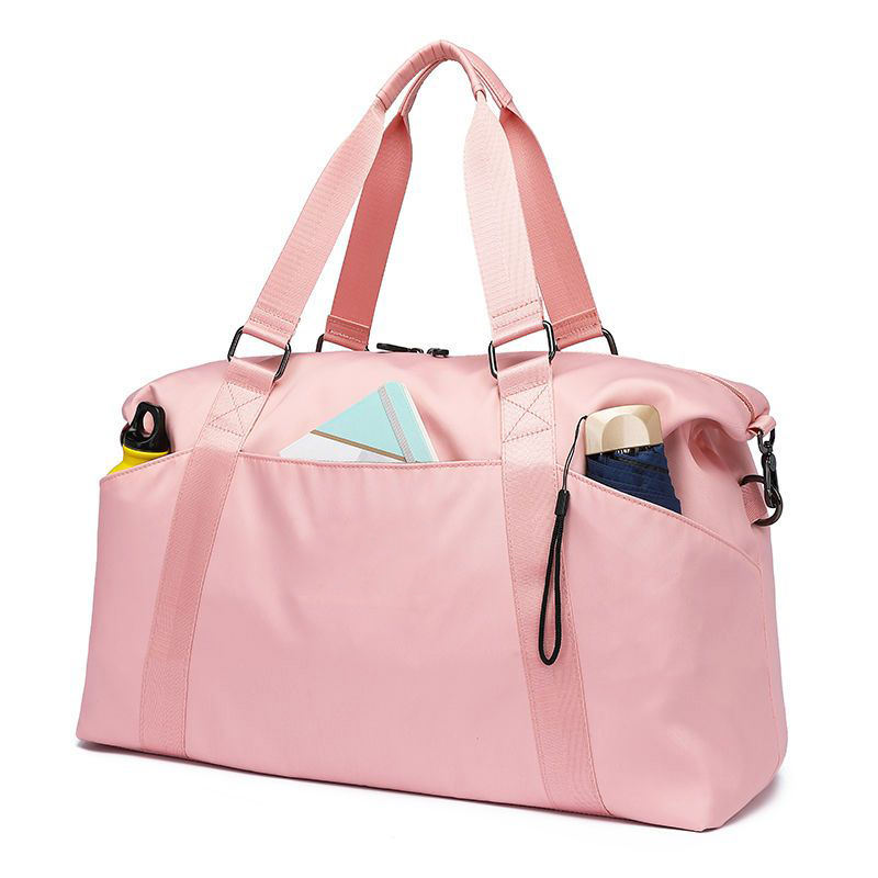 Waterproof premium foldable sport bag for women factory price duffle gym bag fashion nylon travel bags sports durable