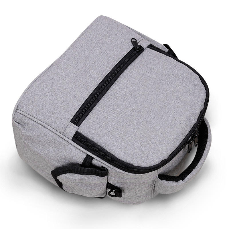 Aluminium Foil Thermal Ice Lunch Cooler Bag Insulated Carrier Bags Food Insulation backpack With Handle For Men