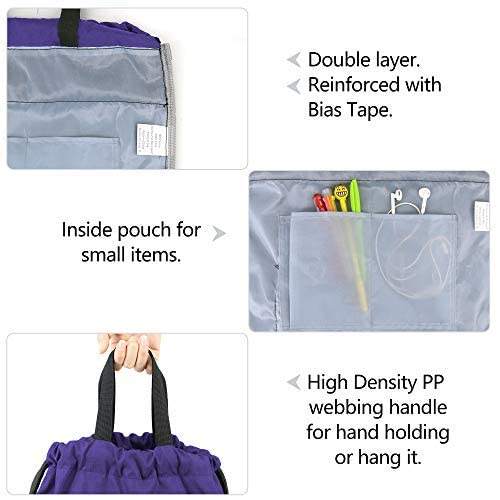 Wholesale Custom Logo Front Pockets Gym backpack For Unisex Boys Girls Gym Sport Outdoor Drawstring Bag