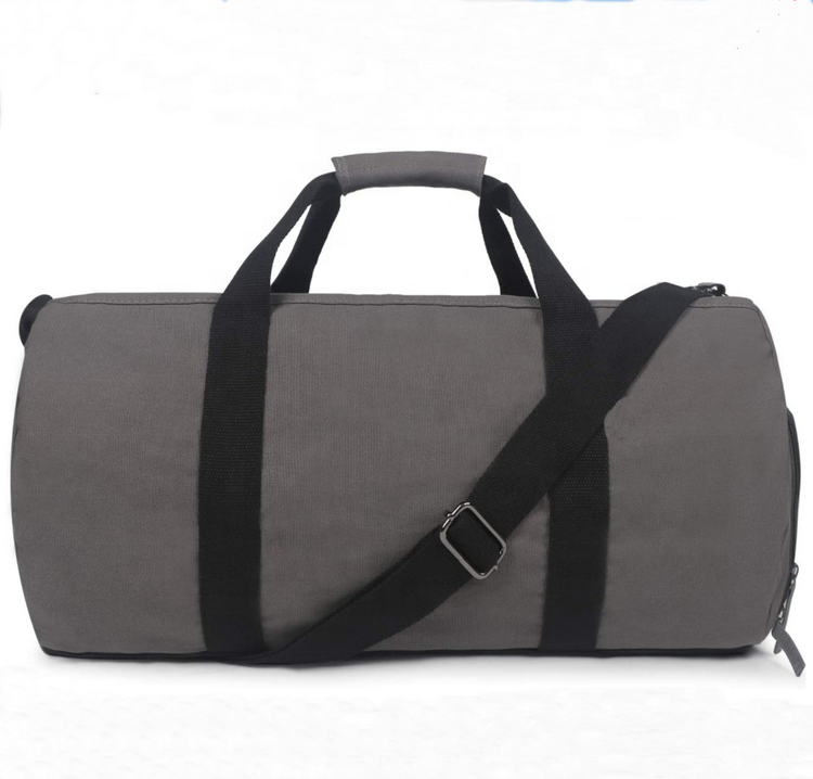 Promotional Durable Girls and Boys Gym Outdoor Duffle Bag Adjustable Strap Canvas Wet and Dry Separation Sports Tote Gym Bag