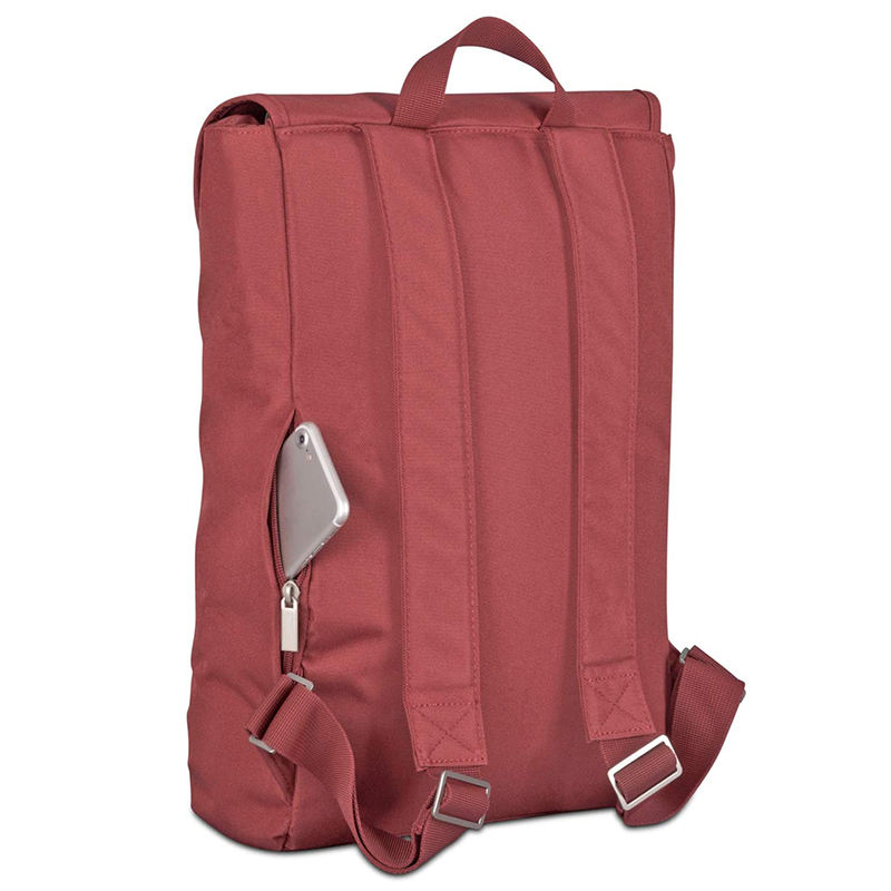 custom recycled rpet laptop travel backpack bags for women men waterproof durable casual daypack