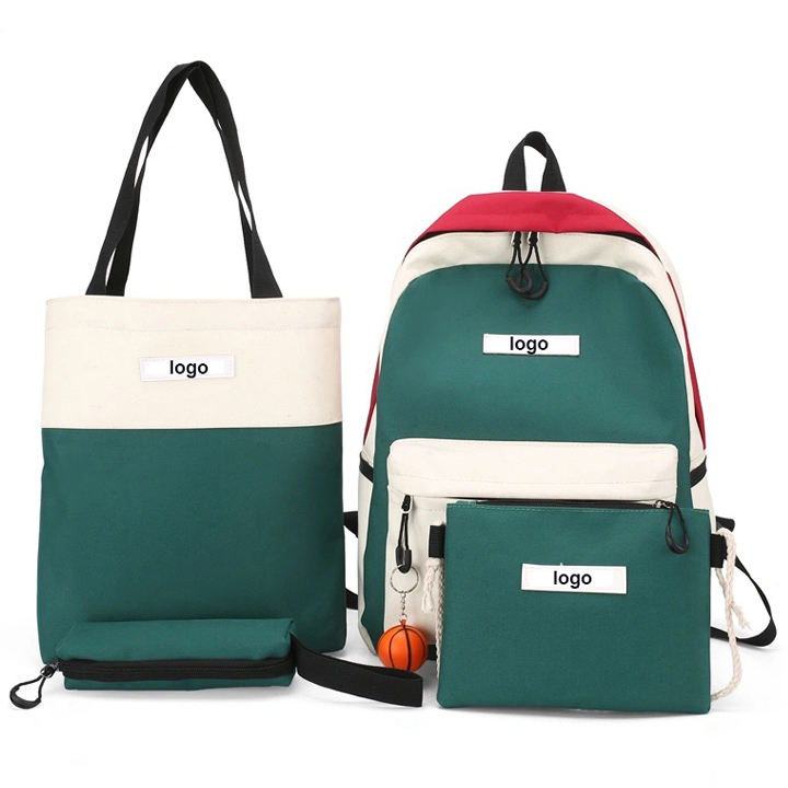 stylish girls school backpack bag set lightweight waterproof casual school student backpack set