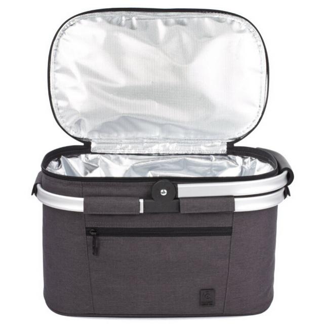 Large Size Custom Logo Folding Collapsible Picnic Basket Insulated Cooler Bag