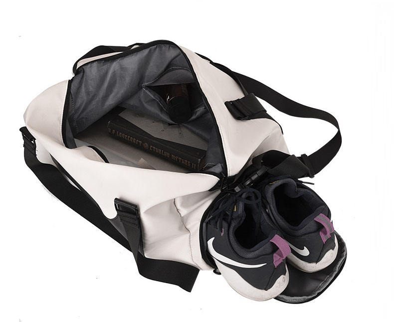 Wholesale Overnight Women Weekender Travel Water Proof Duffel Bag Sports Gym Bag with Shoes Compartment