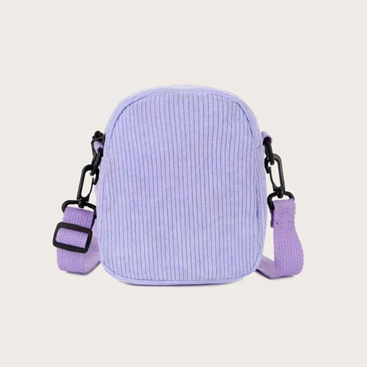 Custom Corduroy Shoulder Tote Bag Women's Crossbody Shoulder Handbags Mini corduroy bag
