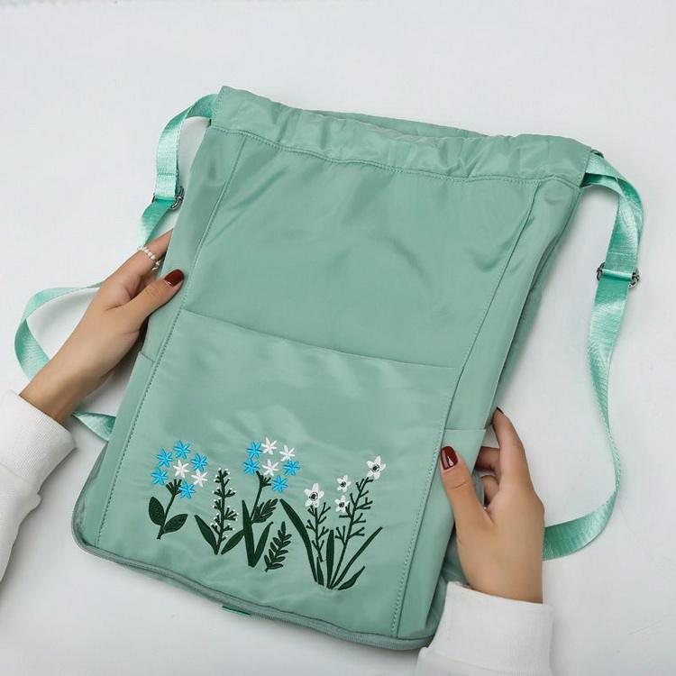 Waterproof drawstring backpack book bag custom logo foldable drawstring back pack for men women<span id="title-tag"><span class="hot-sale">Popular</span></span>